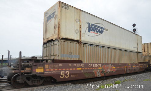 Car/wagon CP527474 left side / coté gauche